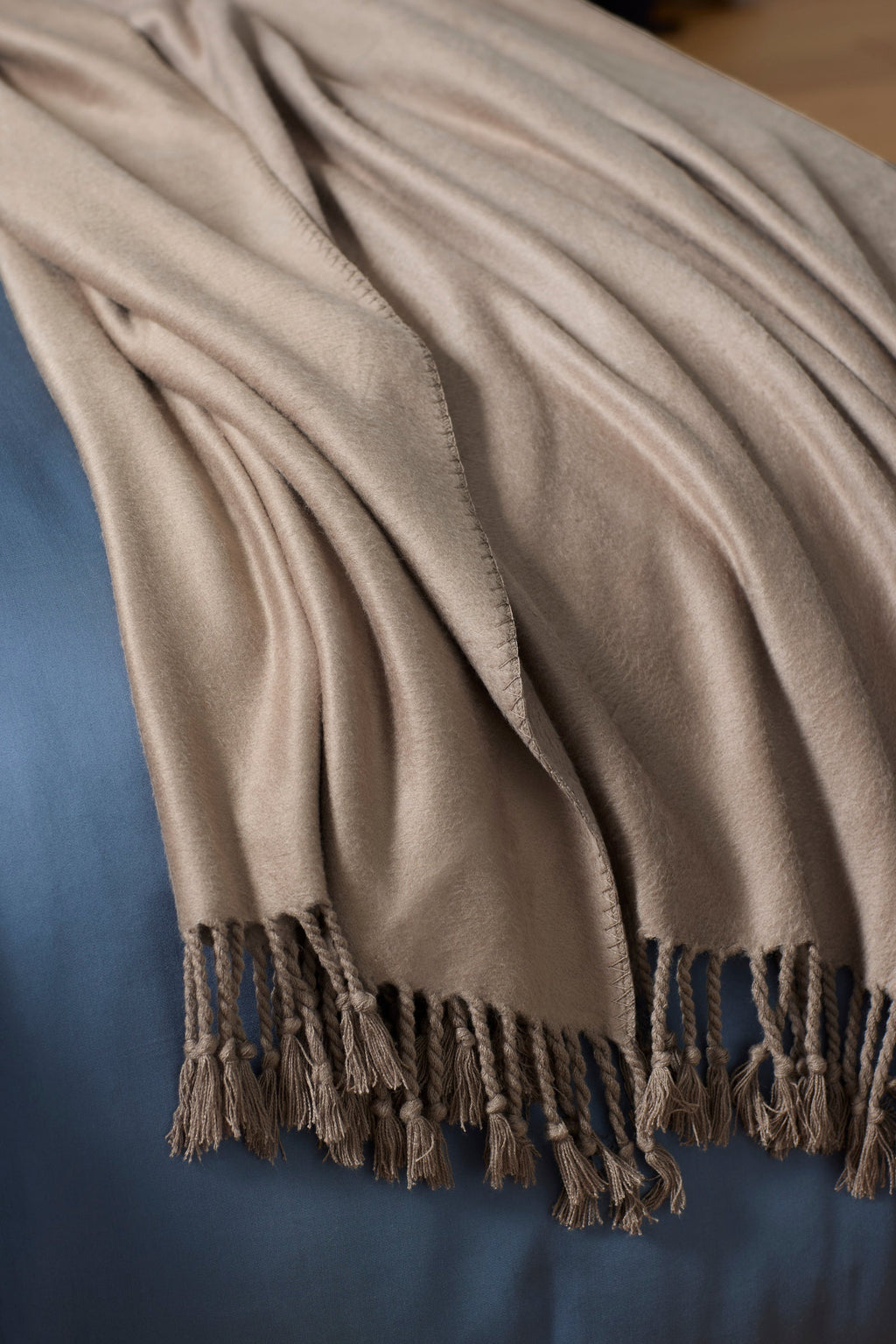 Bamboo Tassel Throw